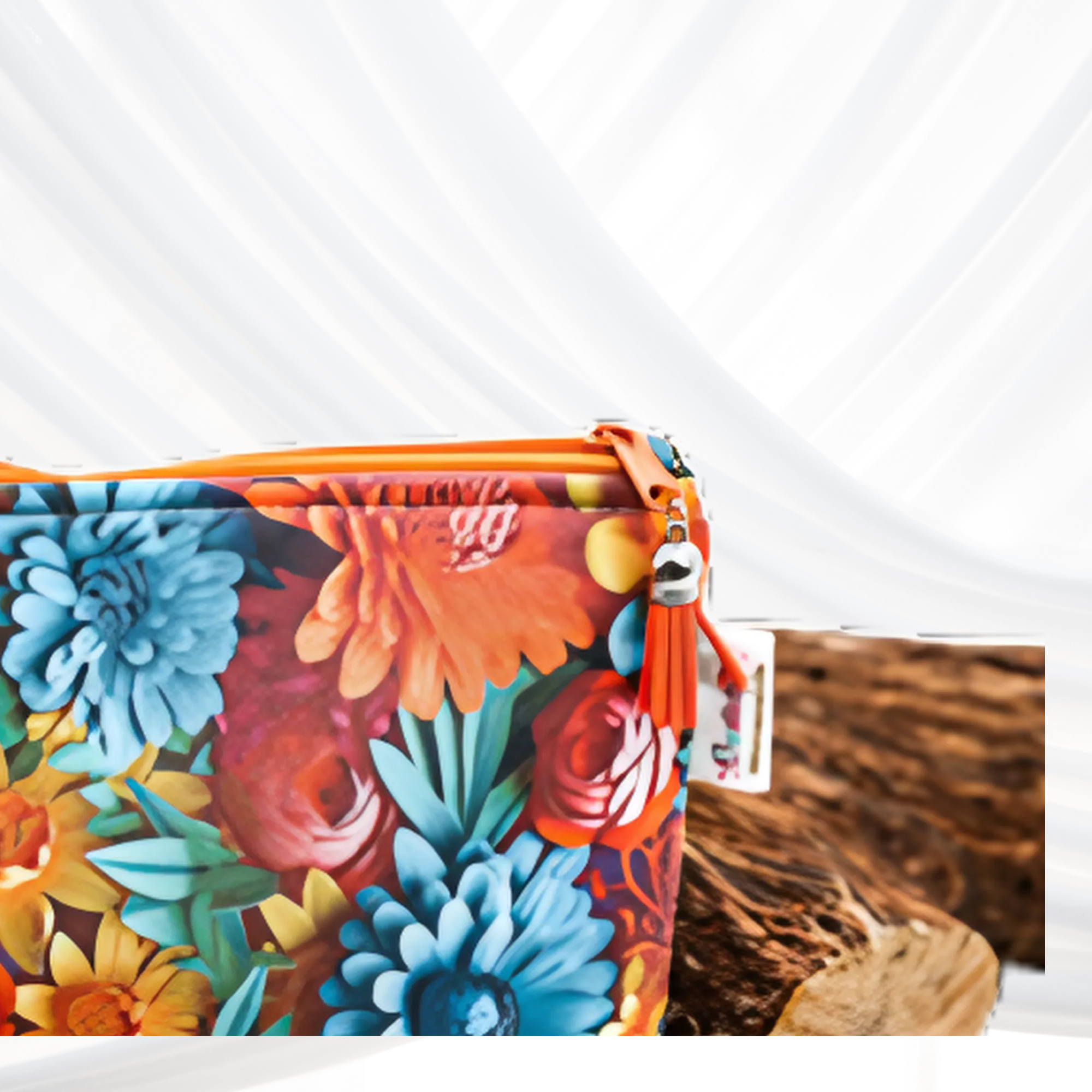 🌸 Necessaire Flores Tropicais