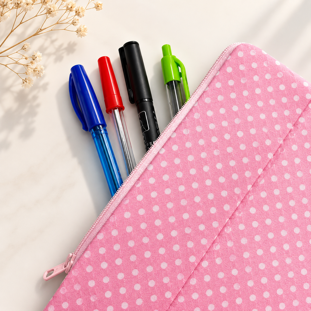 Capa de Agenda Paris Azul com Estojo | Feita à Mão
