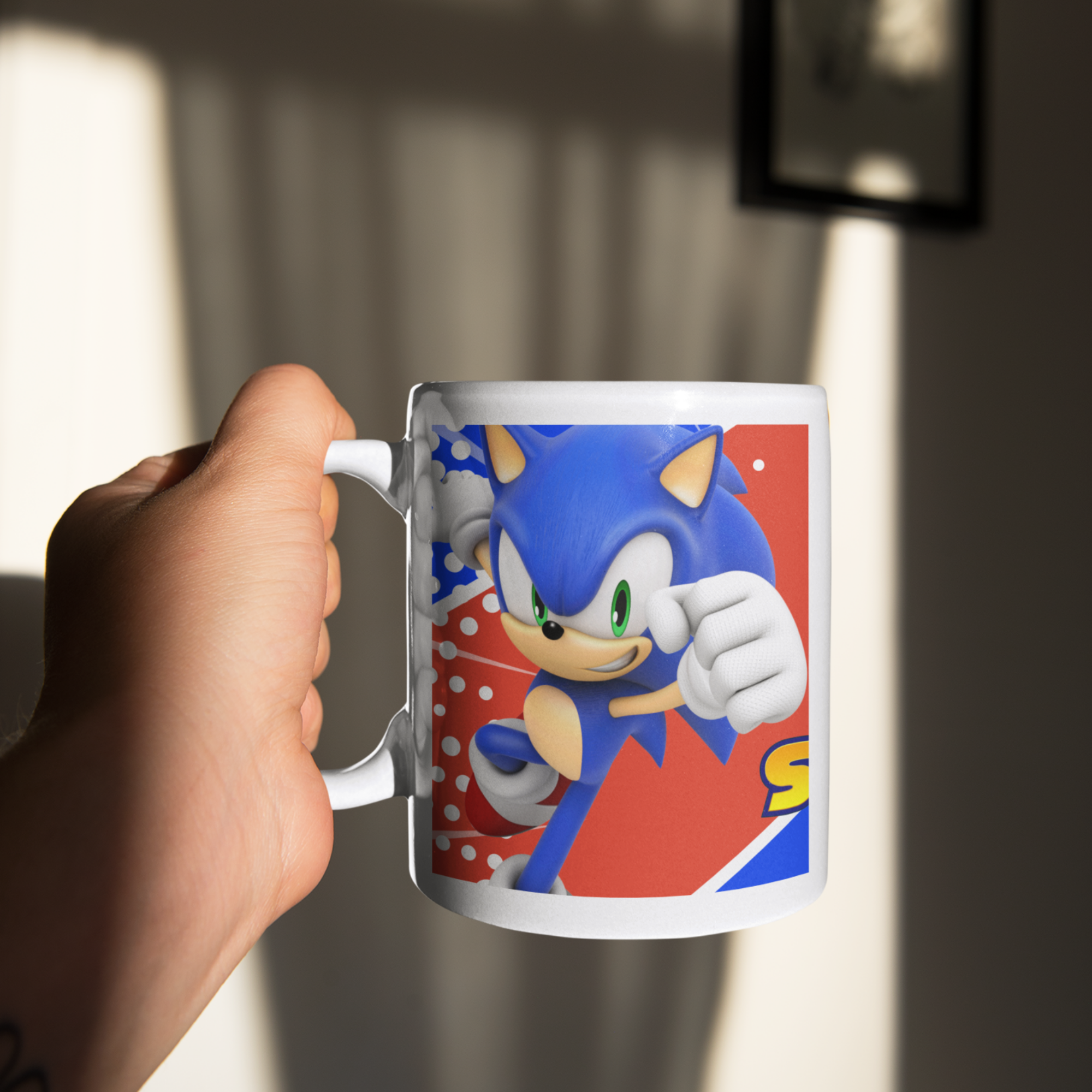 Caneca Personalizada Ouriço mais rápido do Mundo!