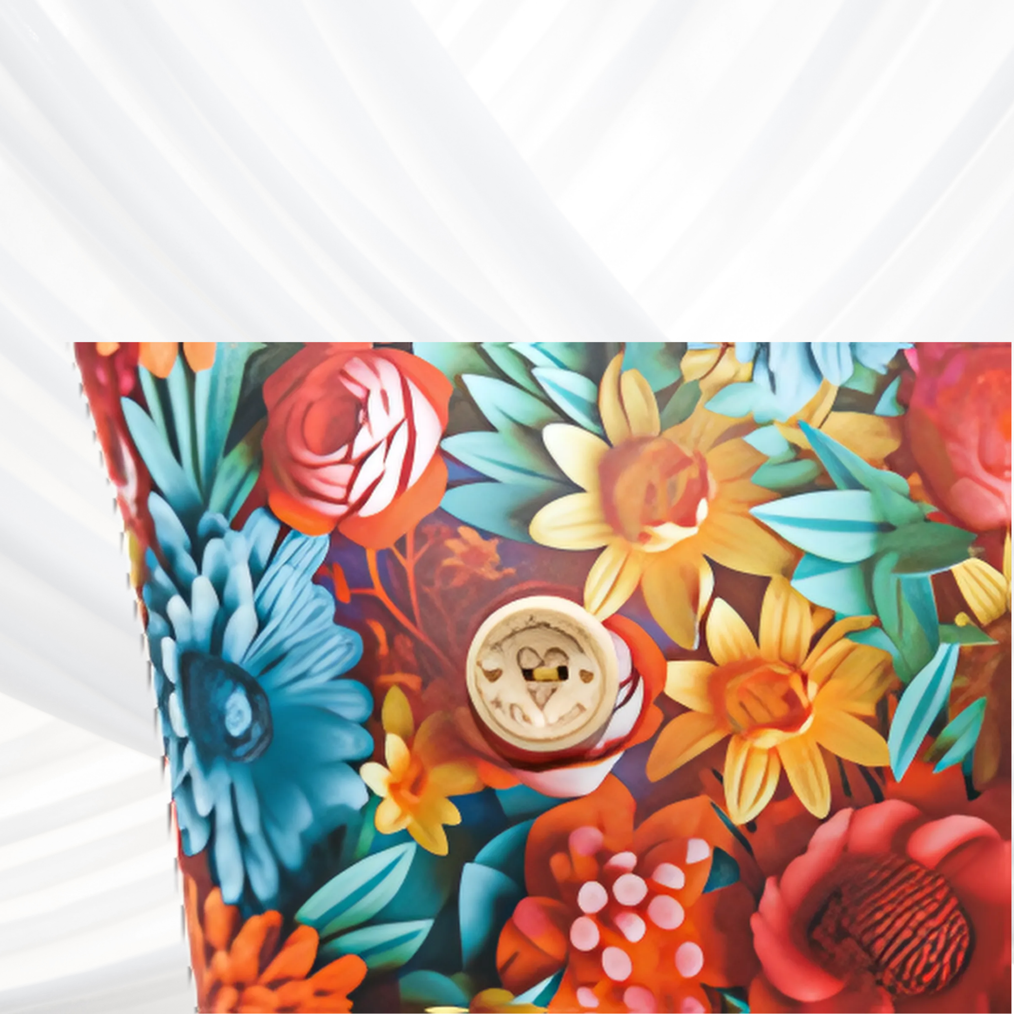 🌸 Necessaire Flores Tropicais