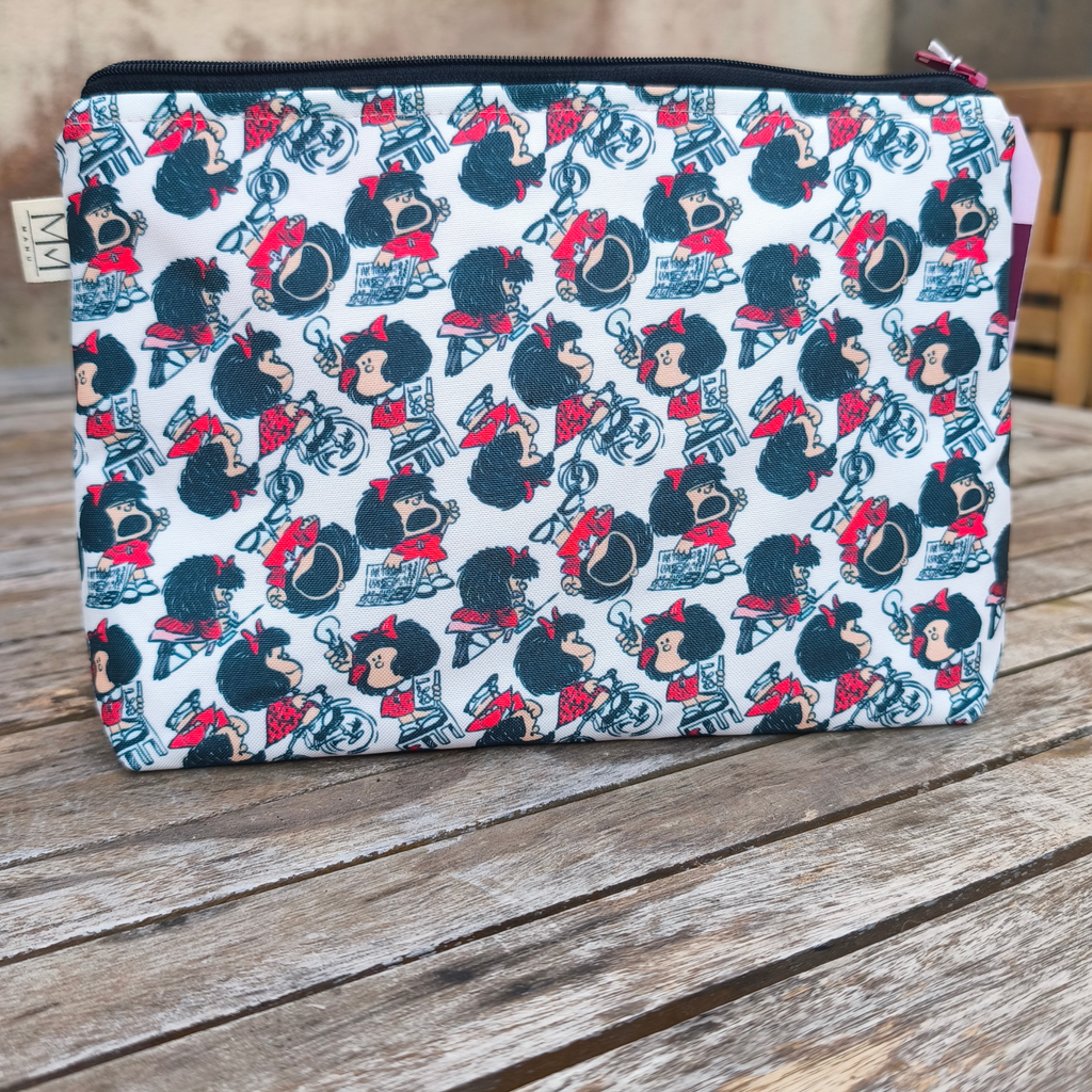 Saco de Praia "Mafalda" com interior plastificado