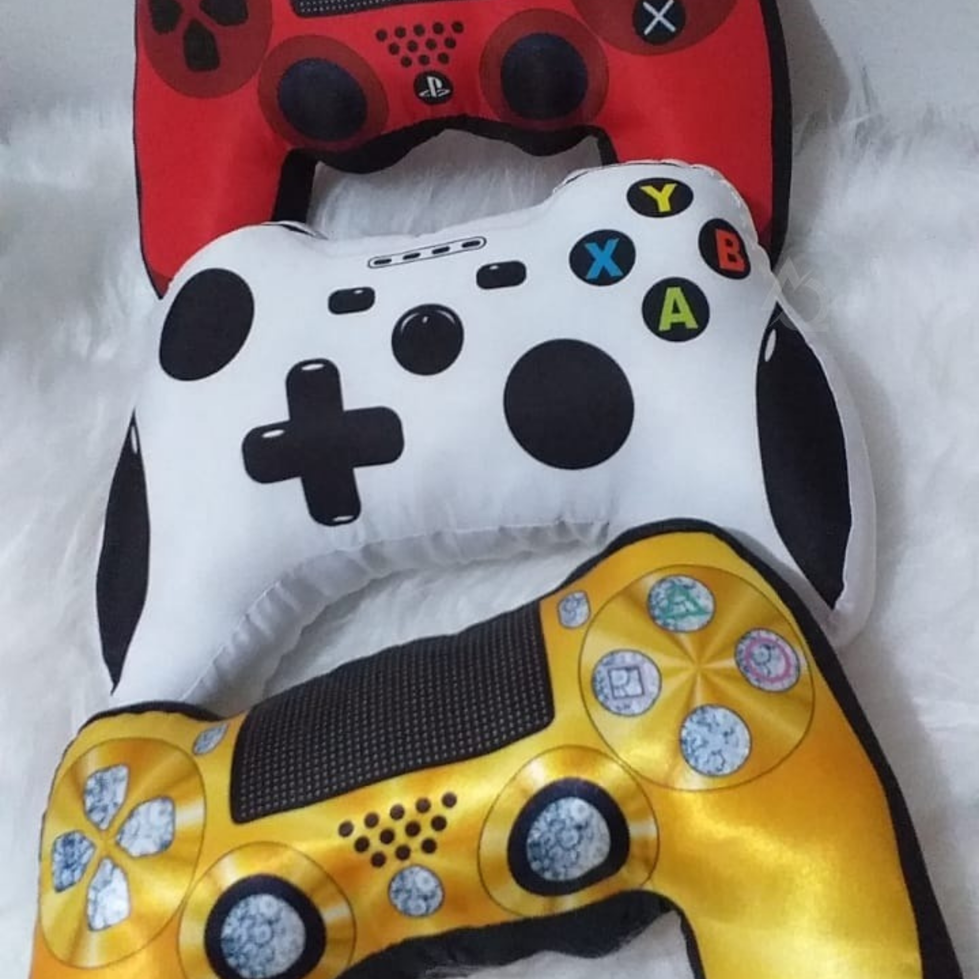 🎮 Almofadas Gamer – Diversão e Conforto em Forma de Comando! 🕹️