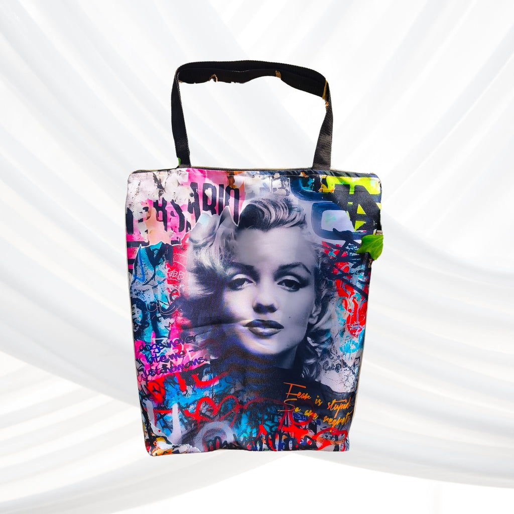 👜 Ecobag Marilyn Graffiti – Estilo e atitude em cada detalhe!