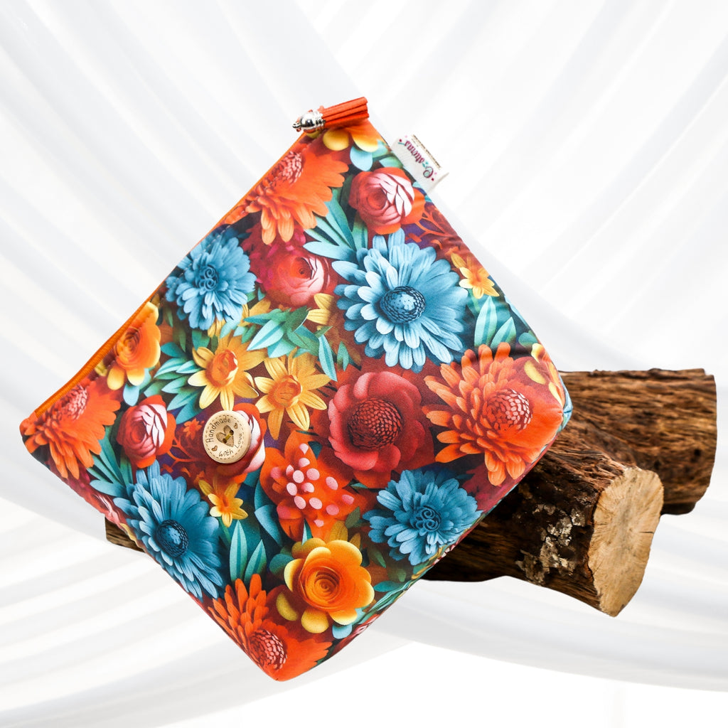 🌸 Necessaire Flores Tropicais