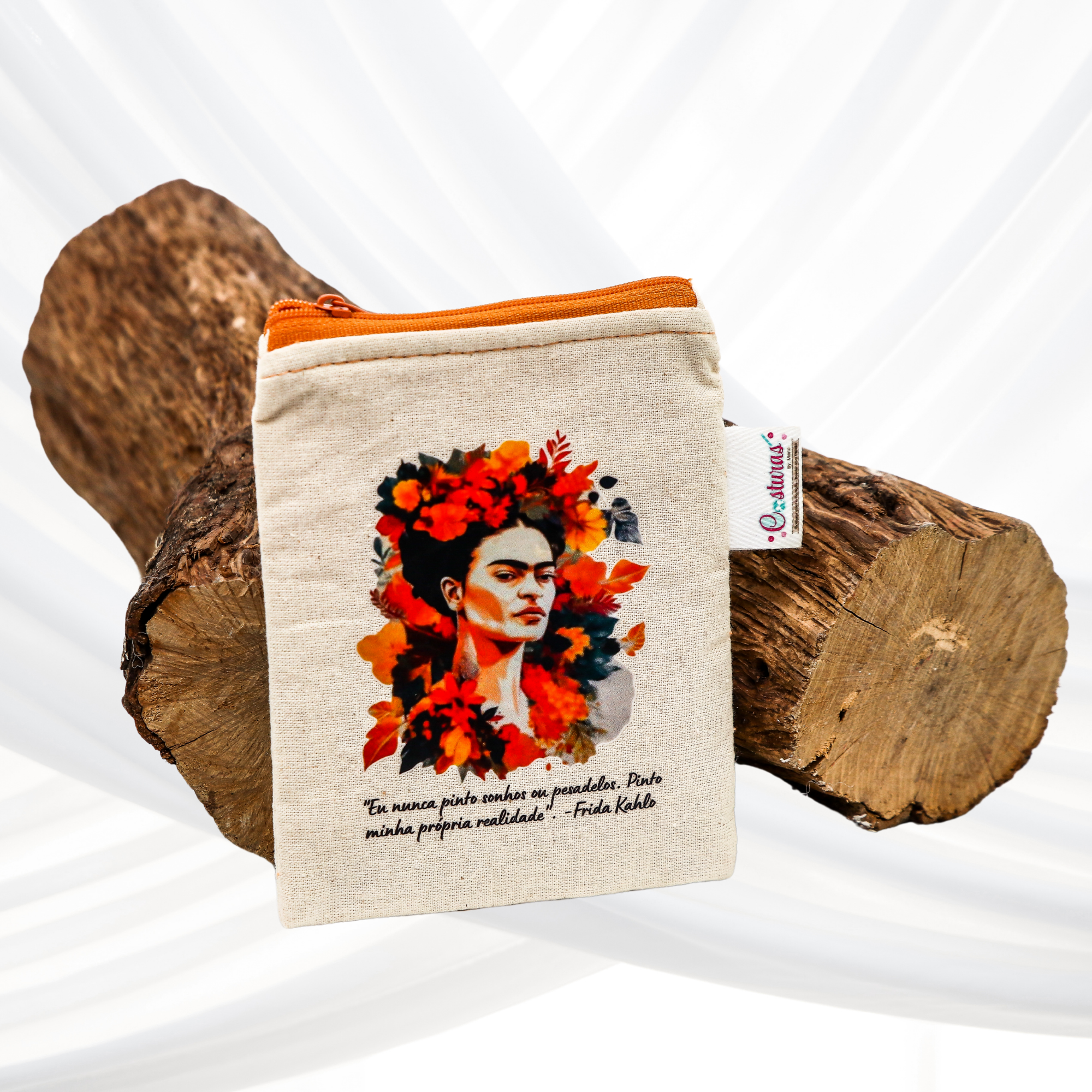 🎨 Porta Moedas Frida Kahlo – Arte, Inspiração e Força Feminina