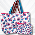 👜 Saco de Praia Stitch com Nécessaire a Combinar – Prático, Bonito e à Prova de Verão! 🌞🌊