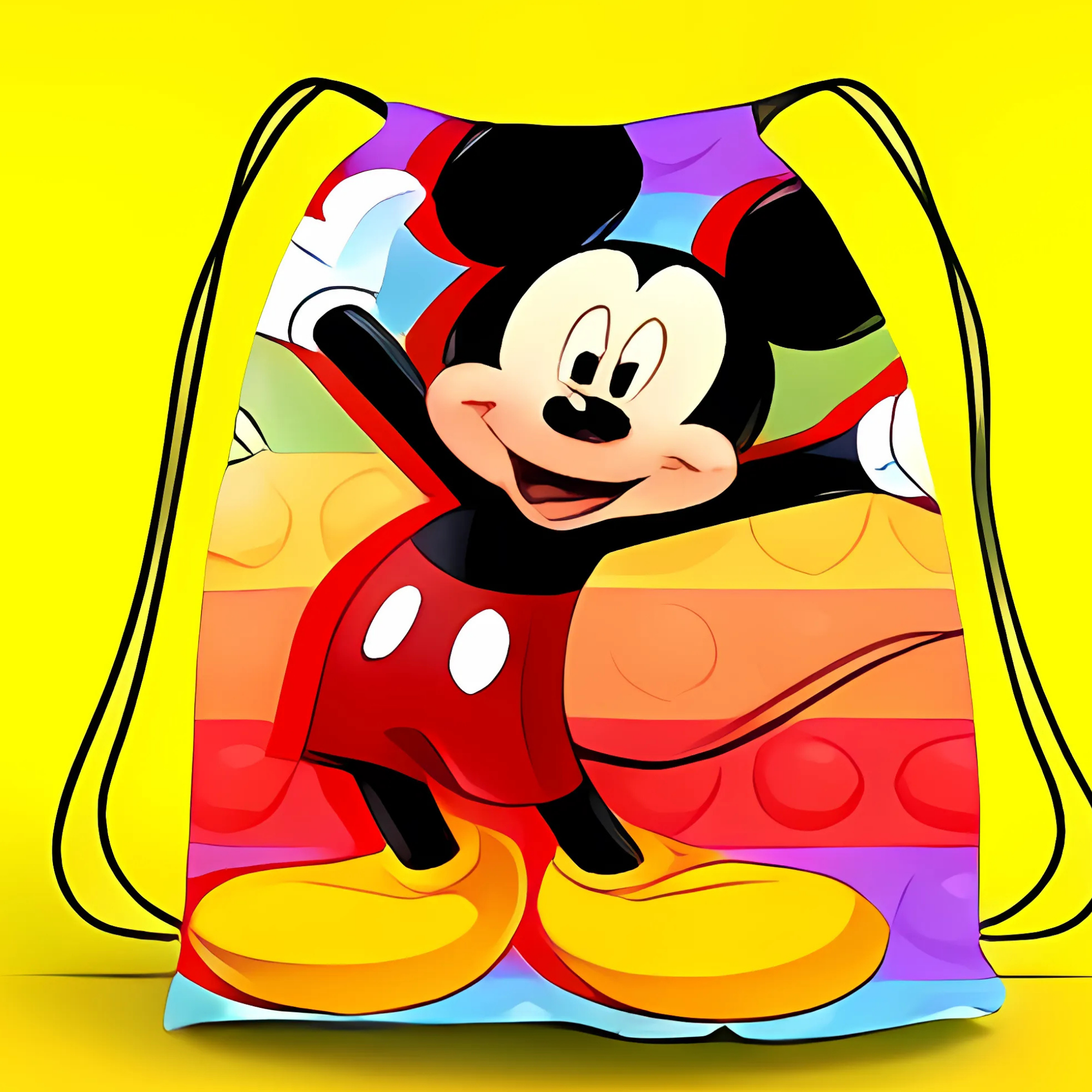 🎒 Saco Mochila Mickey – Um Clássico que Nunca Sai de Moda! 🐭✨